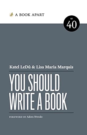 You Should Write a Book cover