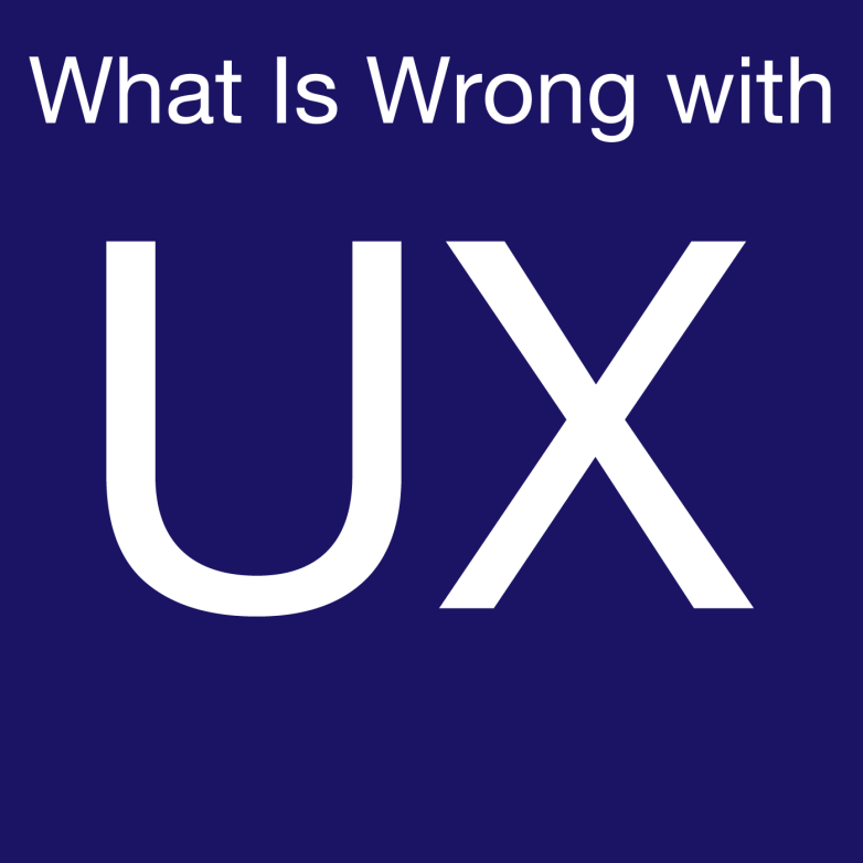 What is Wrong with UX logo
