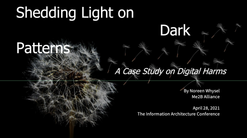 Shedding Light on Dark Patterns - A Case Study in Digital Design by Noreen Whysel