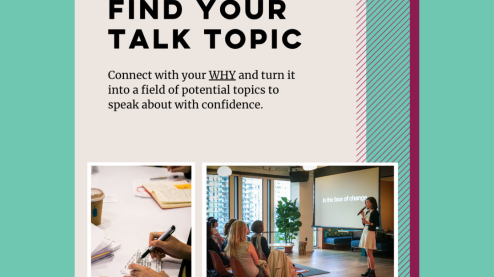 Find Your Talk Topic guide